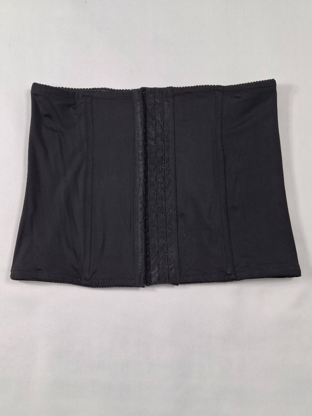Joan Vass Black Vintage Firm Control Plus Sz 1X Waist Shaper Cincher Corset Belt